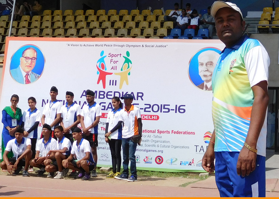 Ambedkar national games india,shooting,crossbow, archery championship sports